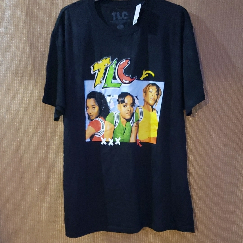 TLC Logo Black T-Shirt